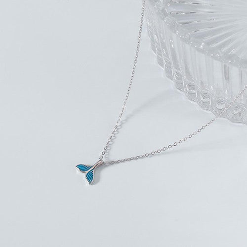 Bracelet baleine bleue argent bohème chic - BohemeForever