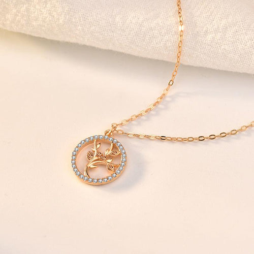 Collier arbre de vie or bohème chic - BohemeForever