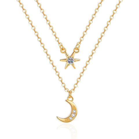 Collier smiley argent tendance bohème chic