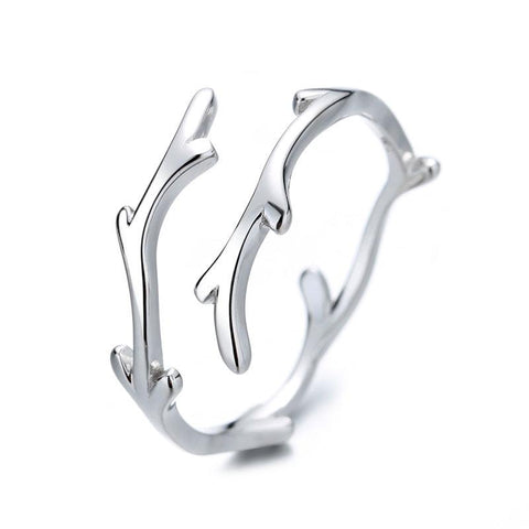 Bague strass argent épingle à nourrice bohème chic